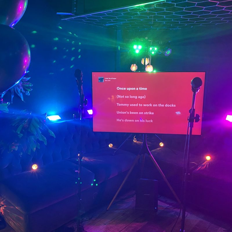 Premium karaokesystem